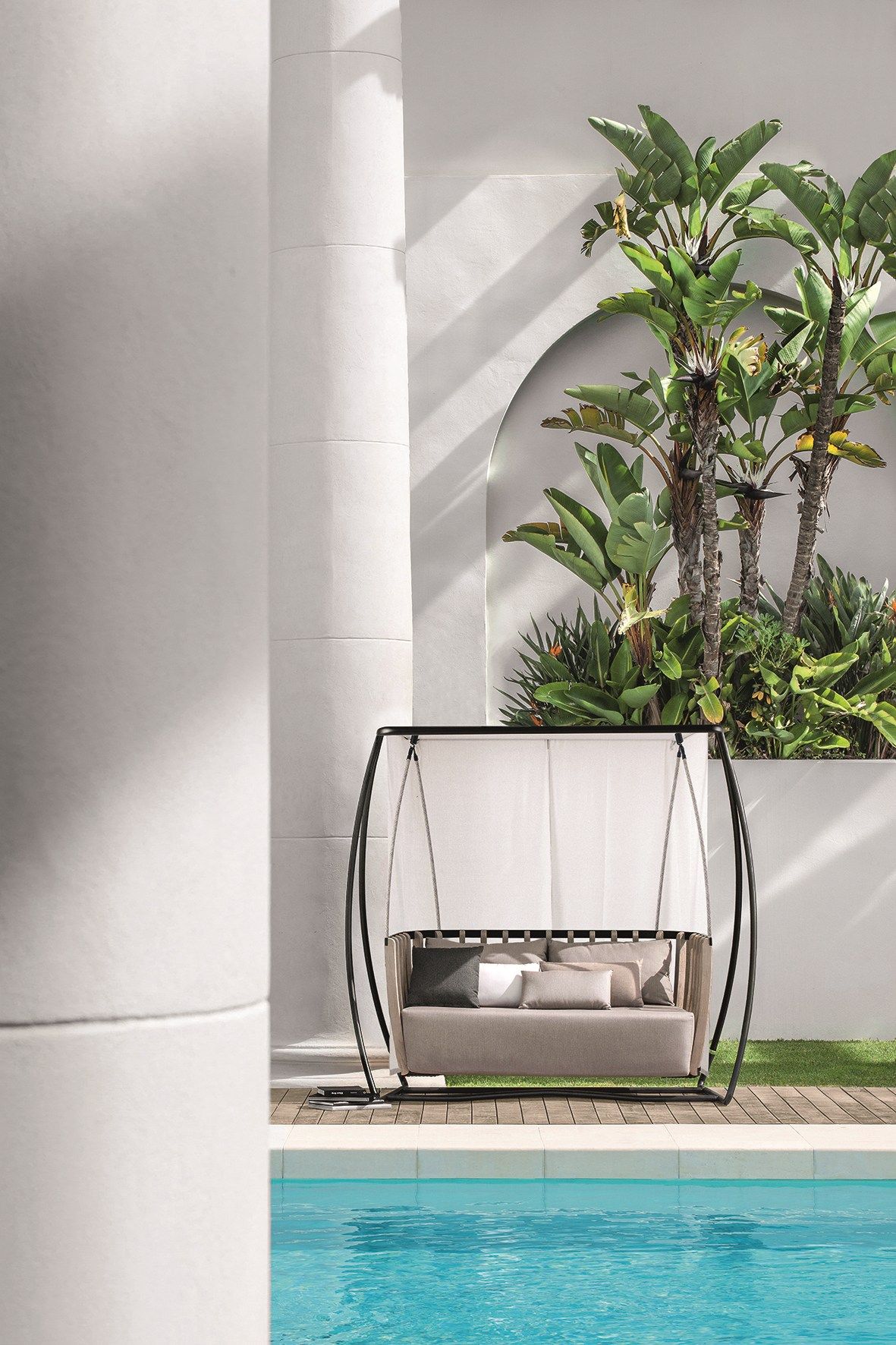 Качалка из тикового дерева Ethimo ARCH-00069968 - Вид №1