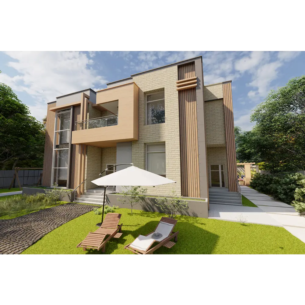 Камень искусственный White Hills Терамо Брик бежевый 1.34 м² STLM-2179751 - Вид №4