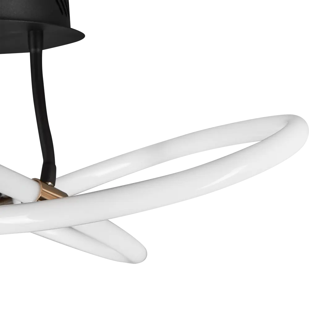 Люстра потолочная светодиодная Fancy FR6059CL-L35B цвет черный золото Freya STLM-2067672 - Вид №4