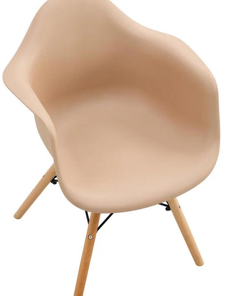 91088797 Стул 38x45x80 см АБС-пластик бежевый DSW PREMIUM STLM-0477897 WWBT