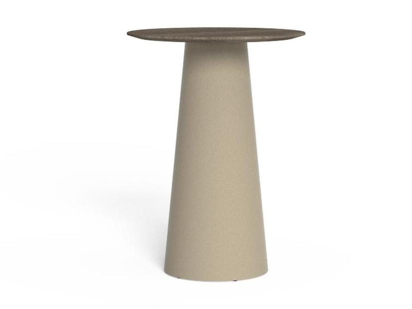 Высокий садовый стол из стали и дерева Talenti водолазка ARCH-00013989 - Вид №2