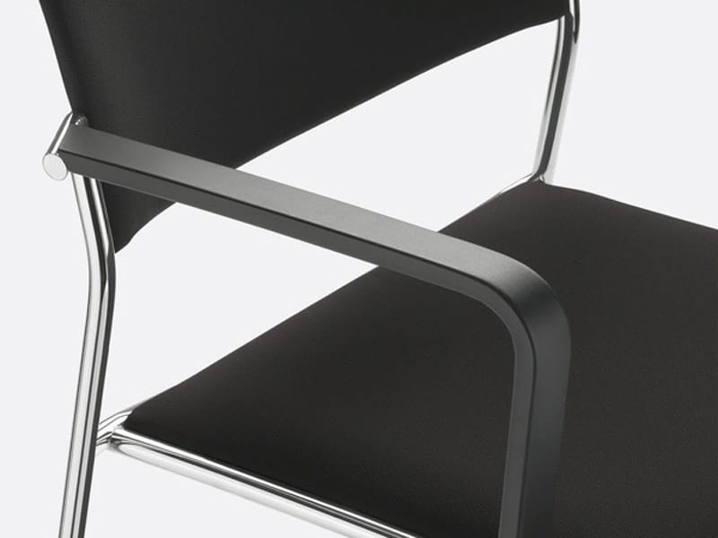 Штабелируемый тканевый стул с подлокотниками Brunner Linos ARCH-00016621 - Вид №2