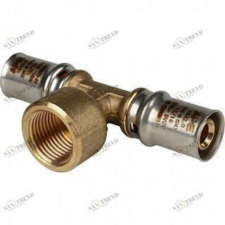 Тройник переходной STOUT ВР 16х1/2"х16 под пресс SFP0007001216