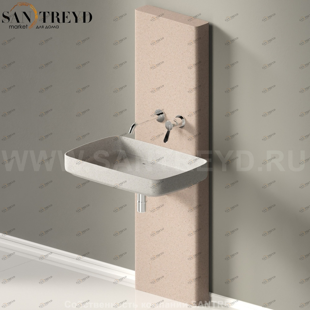 ACER094570 Пьедестал для раковины прямоугольная Agape Petra