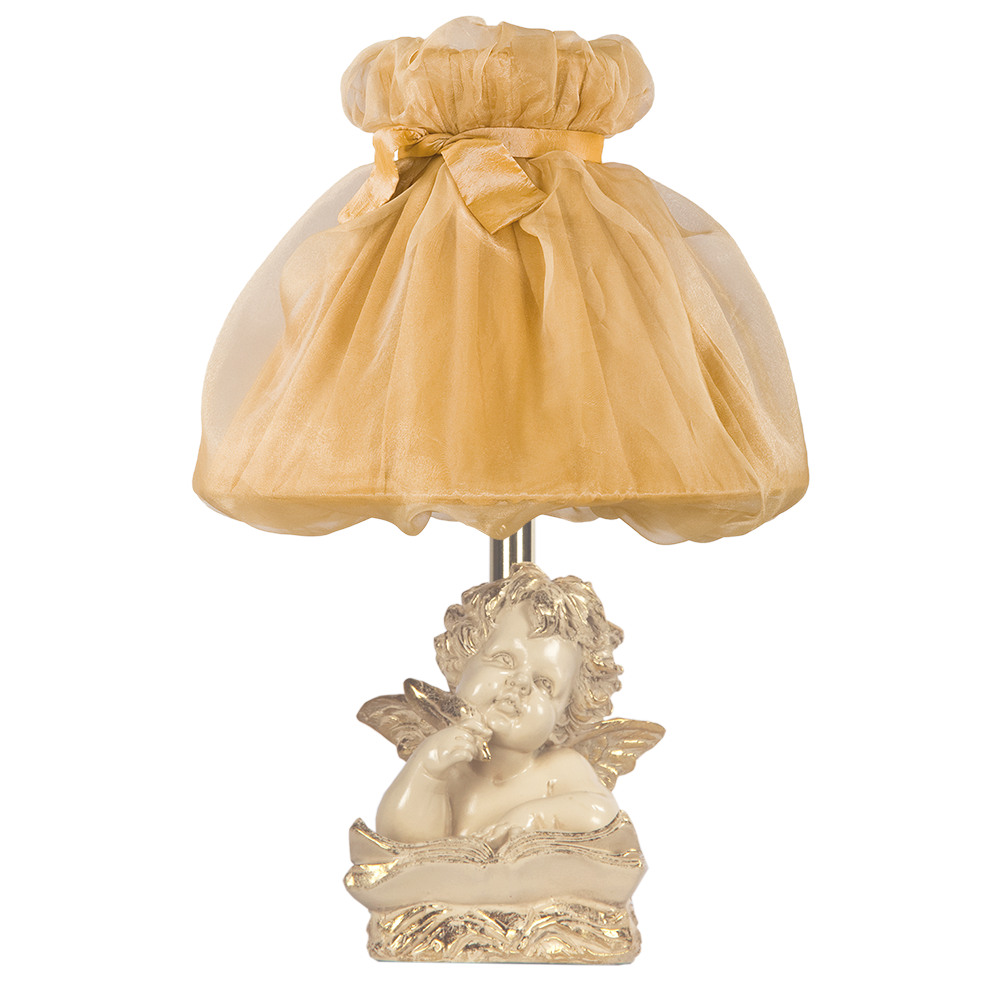 32089,34001 Настольная лампа Ангел Поэт Айвори Мадлен Поталь BOGACHO 4627138210901, 4627138150801