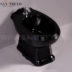 AR833NERO Биде напольное Arcade Simas