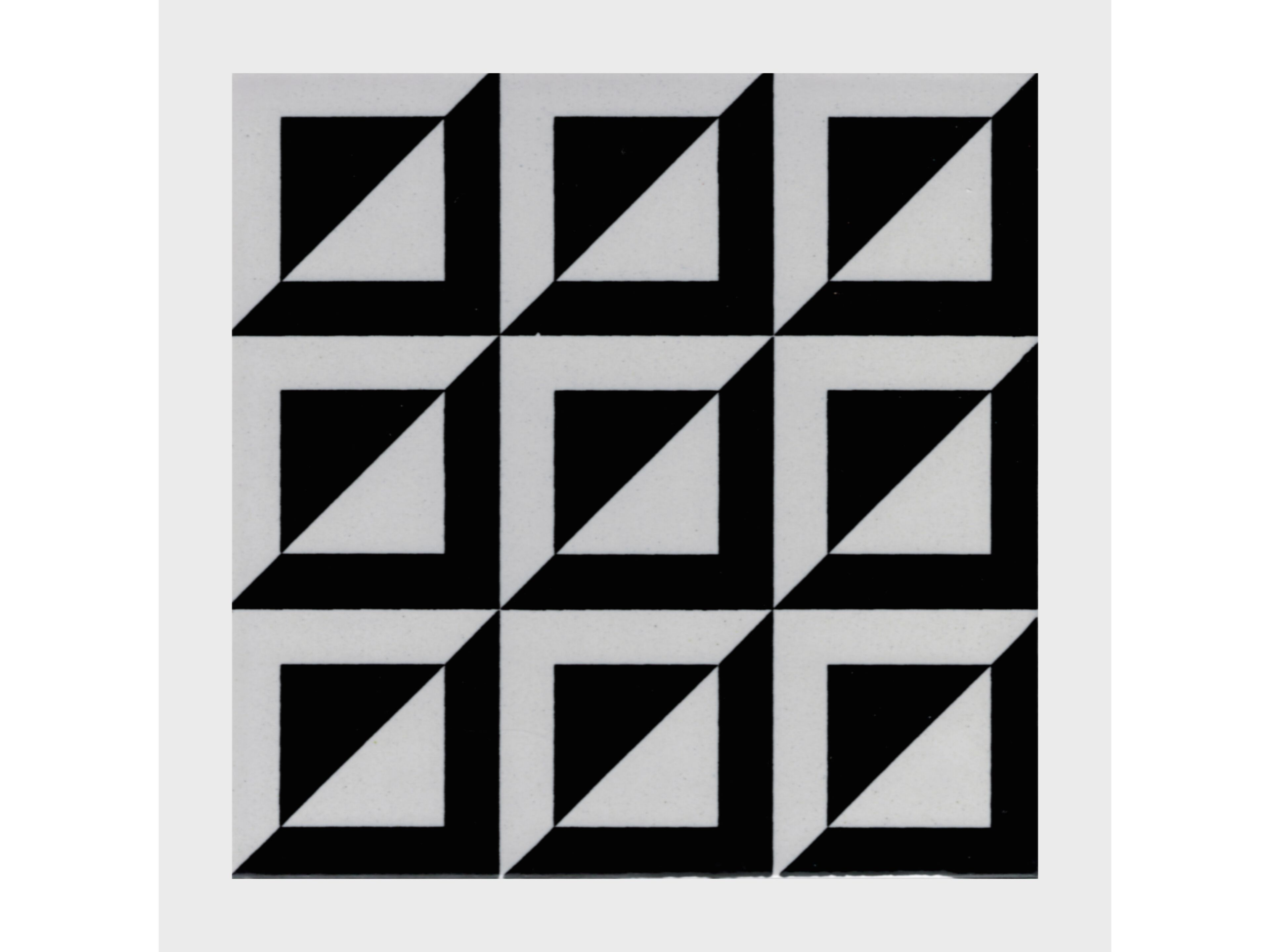 Пол / покрытие ручной работы La Riggiola черный и белый ARCH-00096697