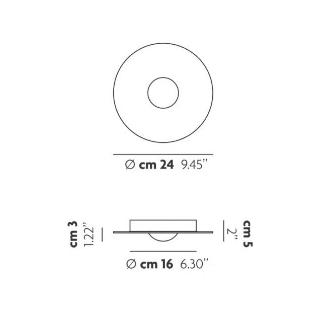 Studio Italia Design Bugia Single chrome 161031 потолочный светильник (161005) 109990 - Вид №3