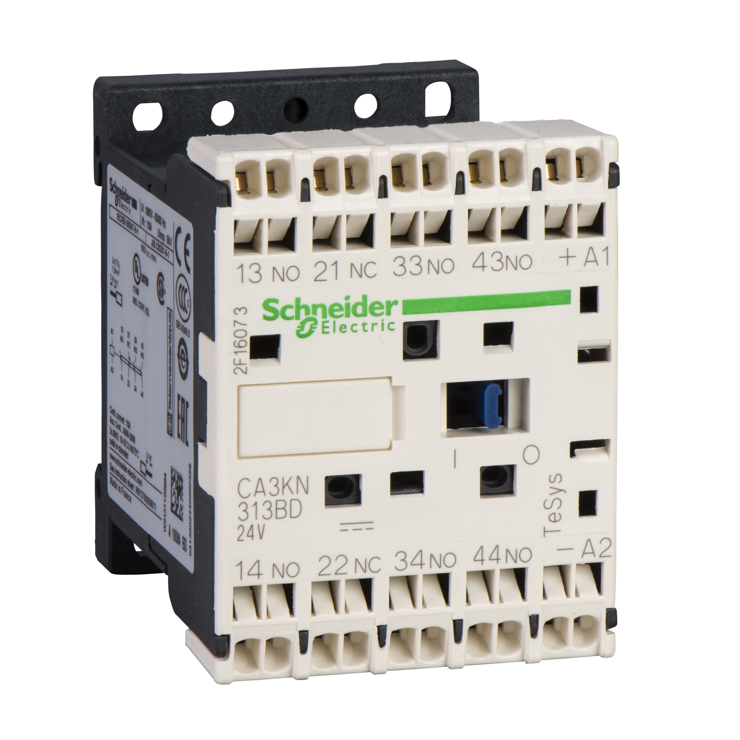CA4KN223BW3 Контактор CAK 10А 690/24В DC Schneider Electric TeSys 