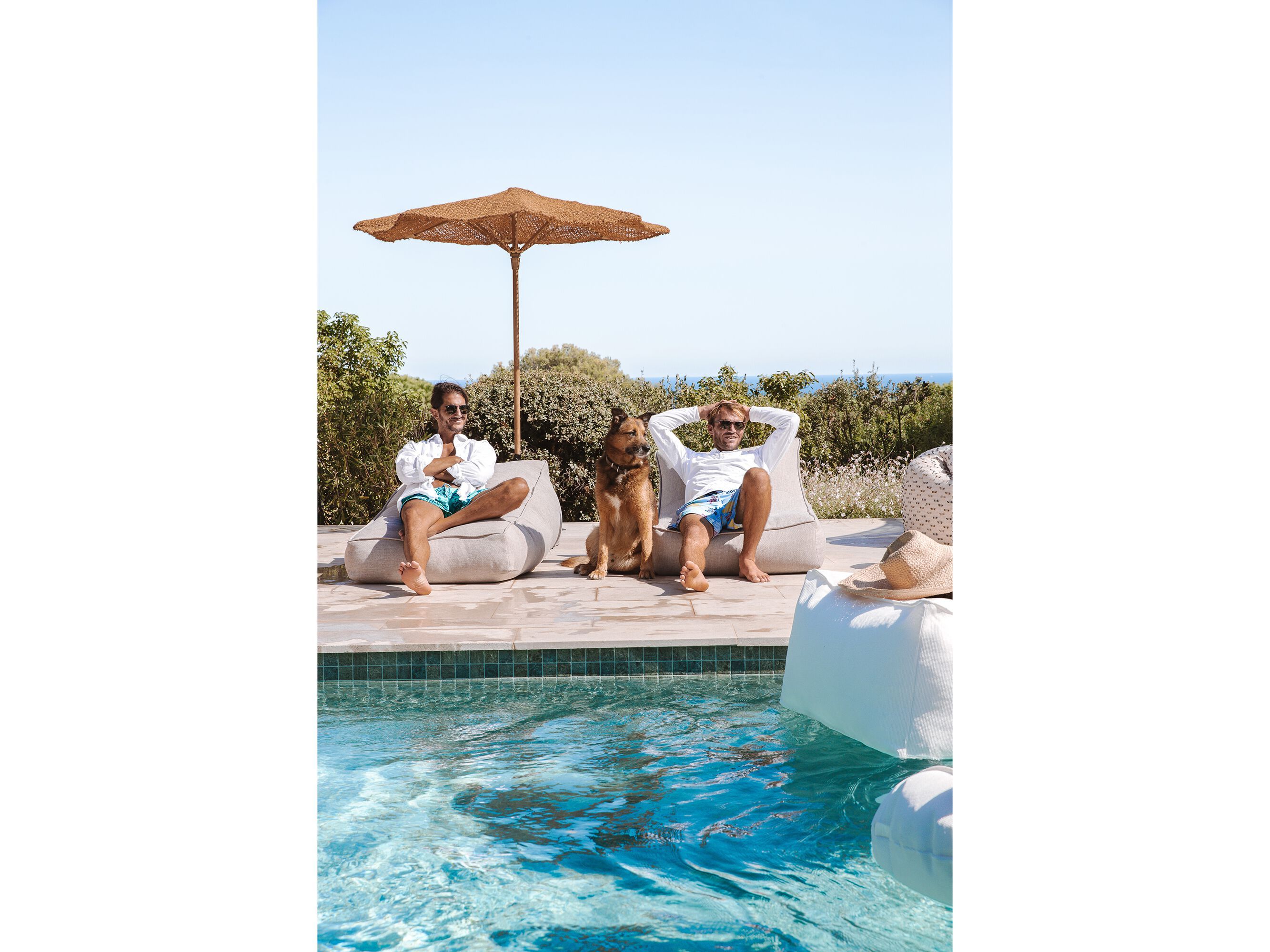 Квадратный зонтик из кокосового волокна MX HOME P2X2R / P2X2C ARCH-00046532 - Вид №4