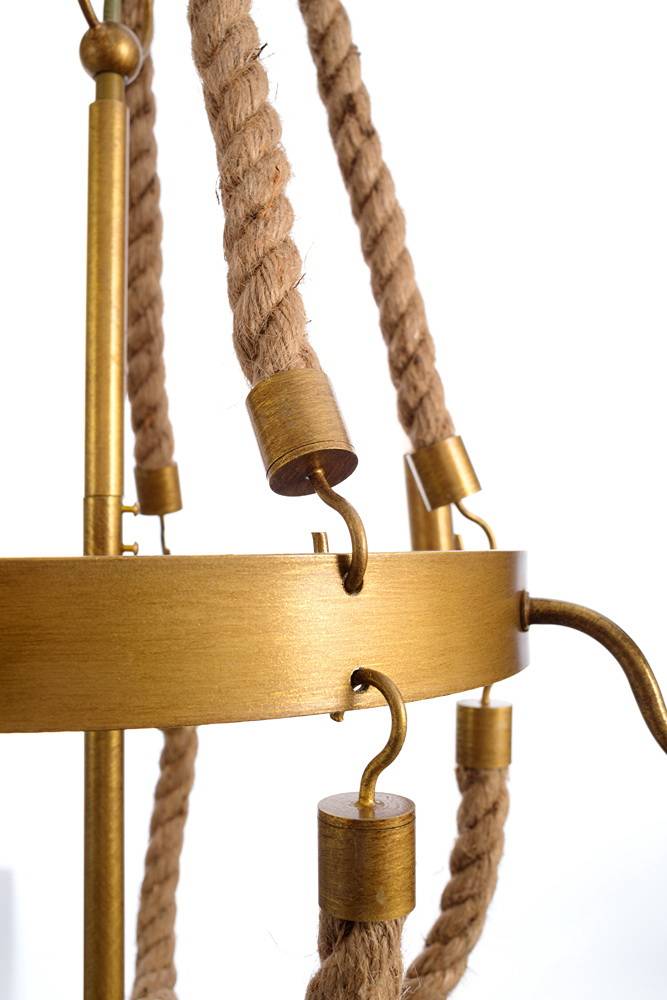 Подвесная люстра Arte Lamp Amaca A8957LM-5BZ ARTE LAMP ДИЗАЙНЕРСКИЕ, AMACA 056527 Бронза  - Вид №1