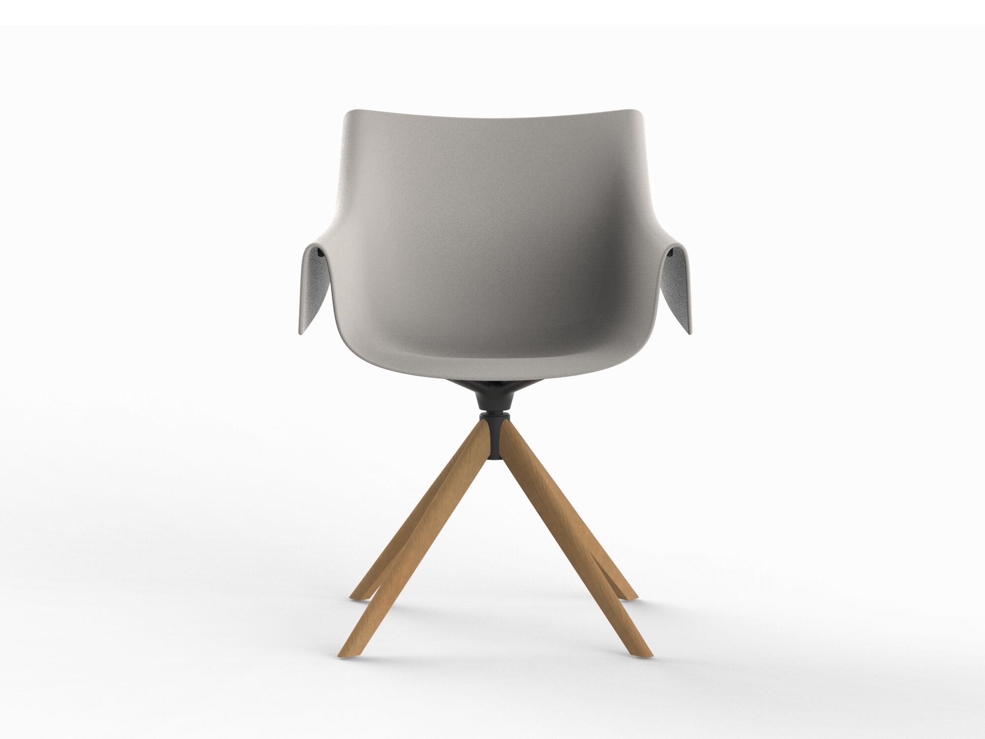 Поворотный стул с подлокотниками Vondom Manta ARCH-00096632 - Вид №9