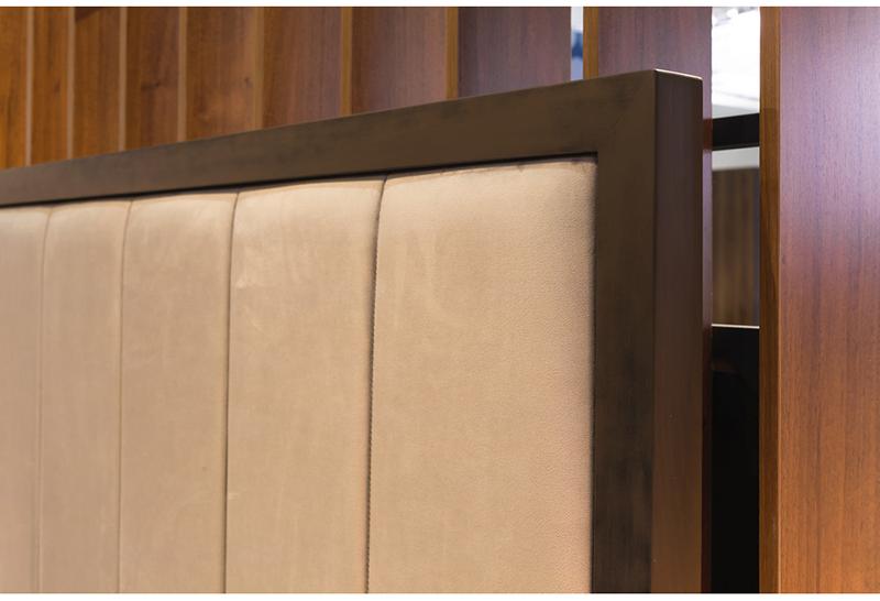 30722 Кровать с ортопедическим основанием и ящиком 1.6 Модерн Лайт Серебряный дождь R-HOME 40172036H_GSD - Вид №1