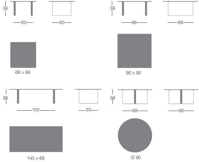 Segis Прямоугольный журнальный столик из ламината Longway sun-id-1385442 - Вид №4