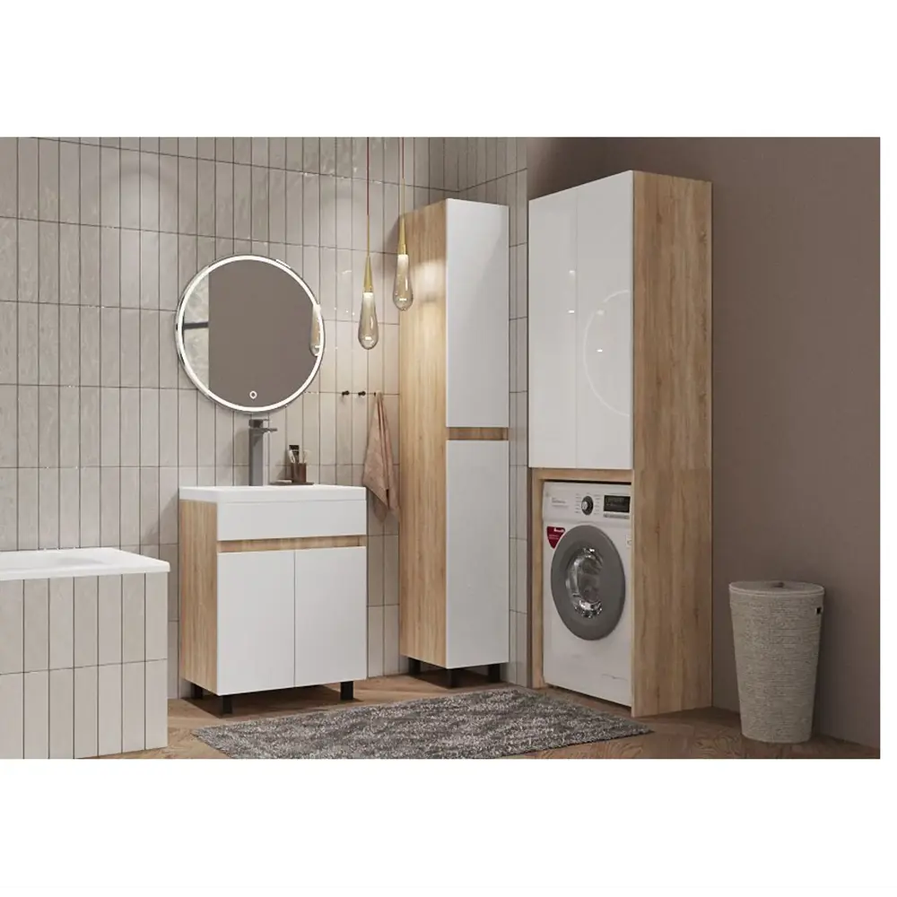 Santreyd Cube - глянцевый пенал для ванной с 4 полками 87894130 STLM-0076057 - Вид №4