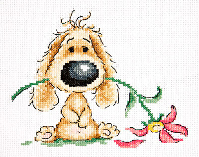 016-22 Миляга Набор для вышивания Чудесная Игла 15 х 12 см Чудесная игла 