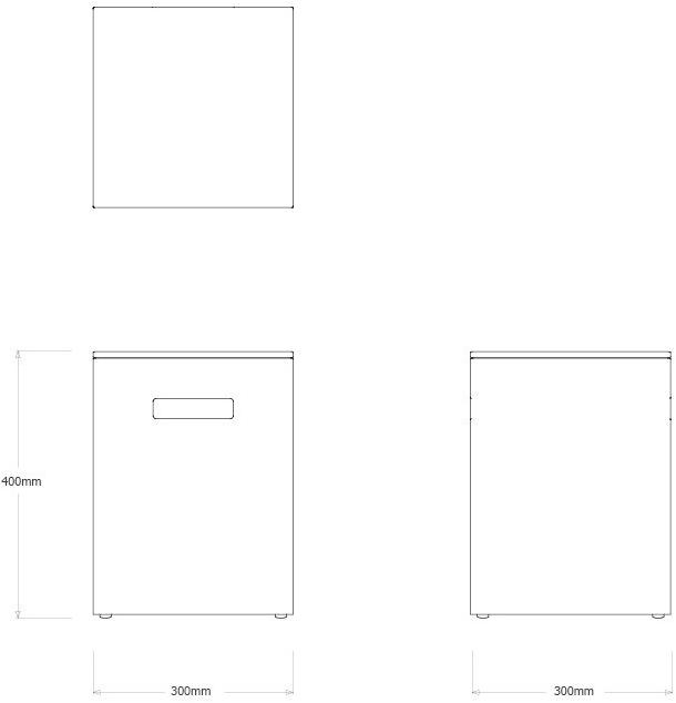 TRIBÙ Садовый столик квадратный Tairu sun-id-1356430 - Вид №7