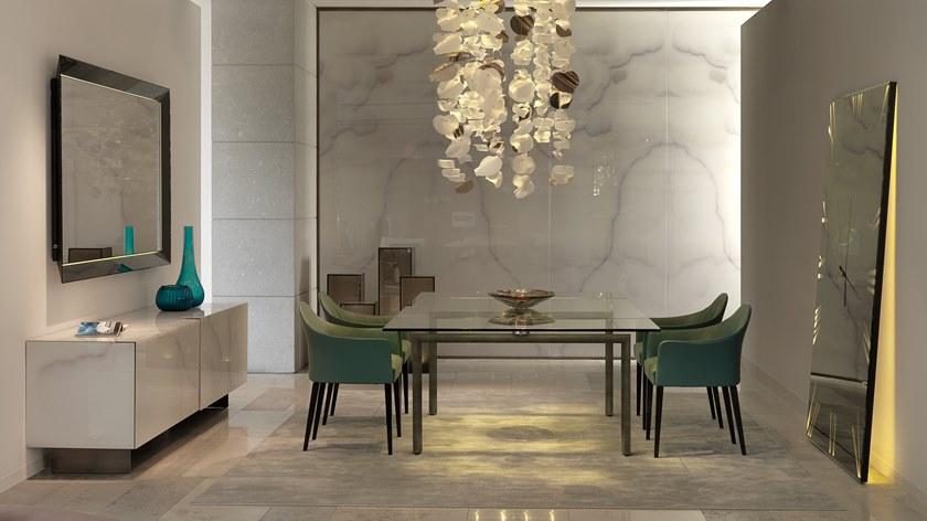 Reflex Раздвижной прямоугольный стеклянный стол Policleto sun-id-1498732 - Вид №3