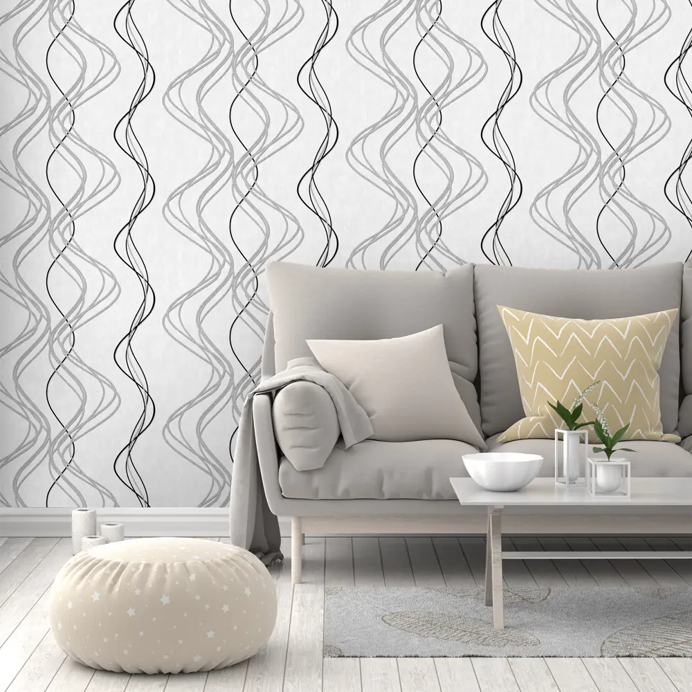 Обои флизелиновые Ateliero Drive чёрно-белые 1.06 м AT283091 STLM-2020763 - Вид №2