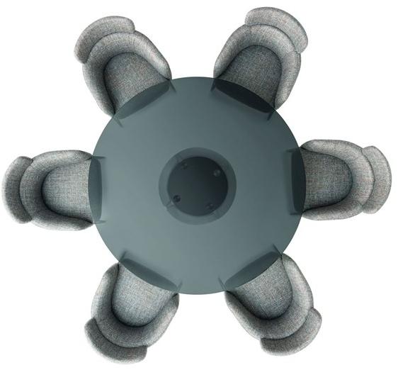 Ditre Italia Стул с обивкой и подлокотниками Claire sun-id-1502219 - Вид №8