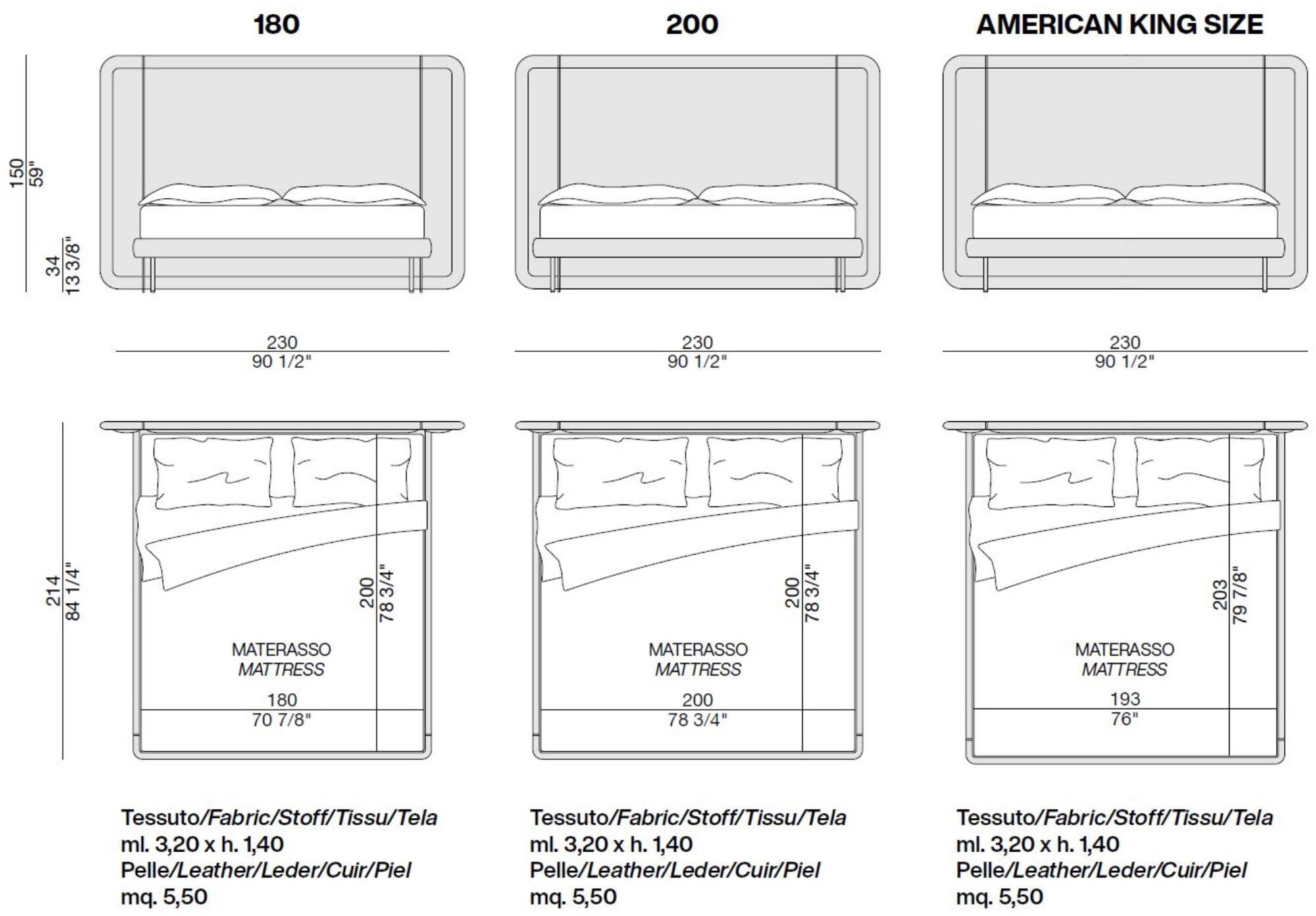 Porada Деревянная кровать с мягким изголовьем Eighteen sun-id-1457857 - Вид №2