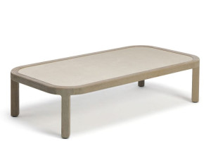 Прямоугольный керамический журнальный столик