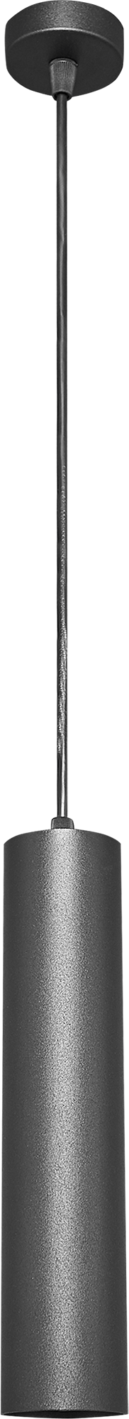 СВЕТКОМПЛЕКТ Подвесной светильник Цилиндр черный с регулируемой высотой 82261820 STLM-0023489