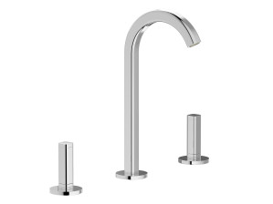 Смеситель для раковины на столешнице со сливом