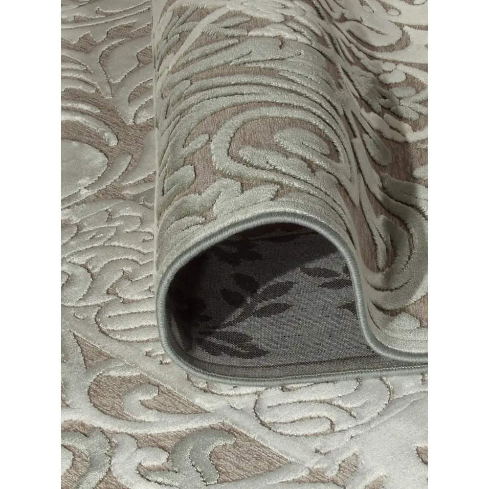 Ковер вискоза Genova 009/655590 100х140 см цвет серый RAGOLLE STLM-2142673 - Вид №3