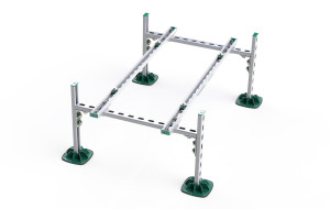 67685532 BIS Yeti® 130 Frame Set для монтажа лёгких конструкций на кровле walraven