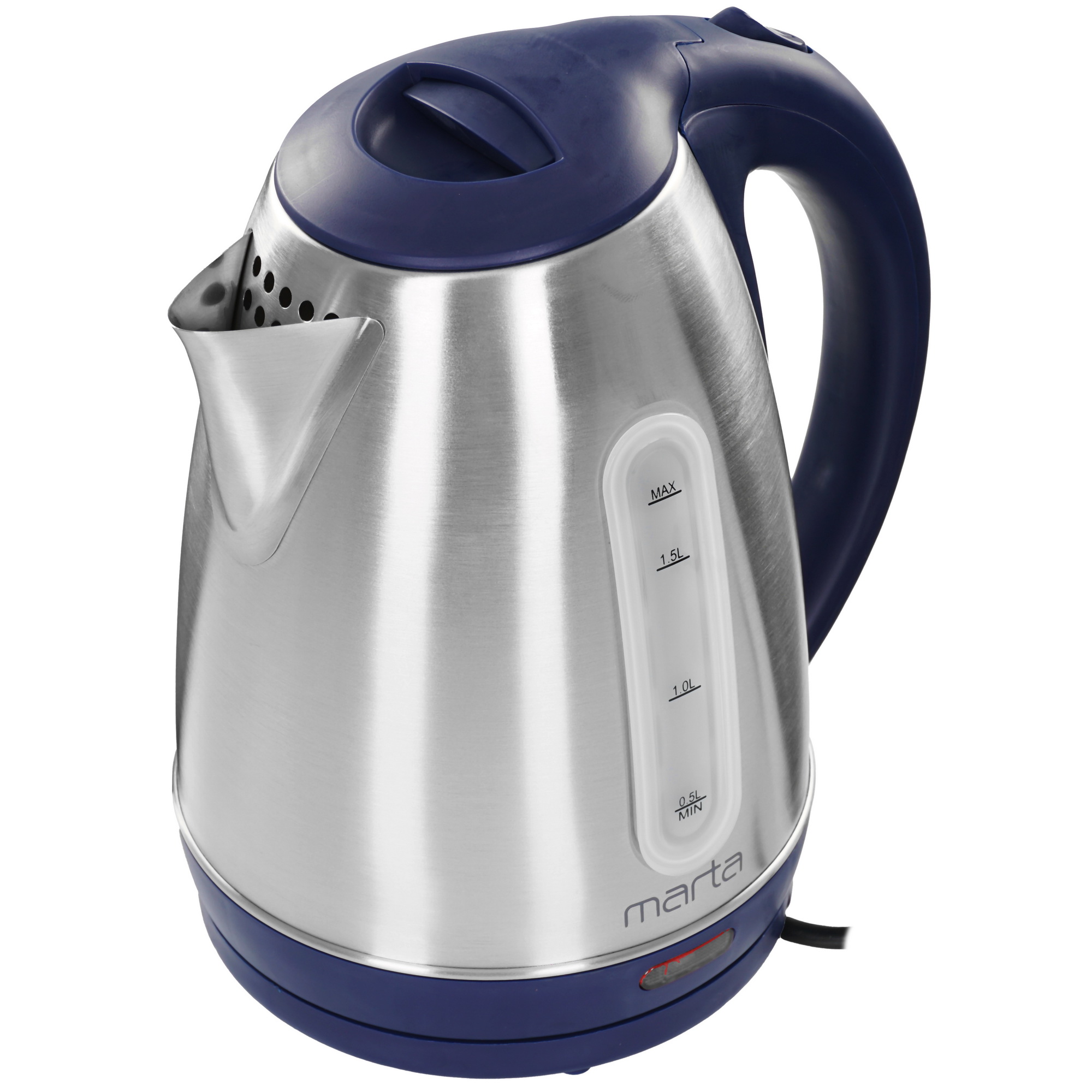 8192011 Электрочайник MARTA MT-1082 синий STDN-0143202 - Вид №3