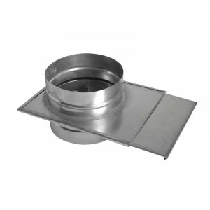 Шибер круглый (оц. сталь) d125