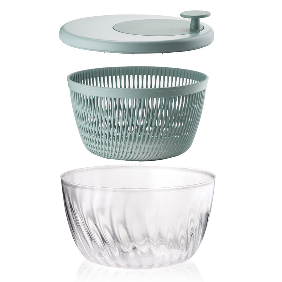 170900175 Сушилка для салата twist&dry, зеленая Guzzini  - Вид №3