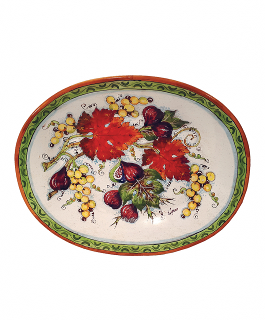 Tifdn36 Tifernoit Тарелка инжира Ceramiche