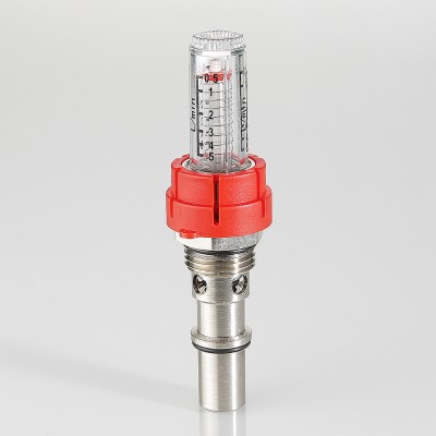 VT.AC674.V.0 Настроечный клапан с расходомером встраиваемый для коллекторного блока VTc.589 Valtec 0,5–5,0 л/мин  - Вид №5