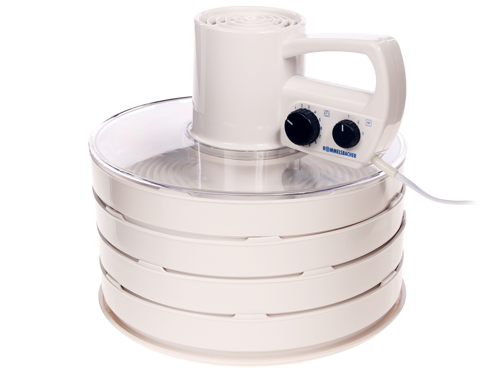 1019944 Сушилка для овощей и фруктов Rommelsbacher DA 750 белый STDN-0093076 - Вид №2