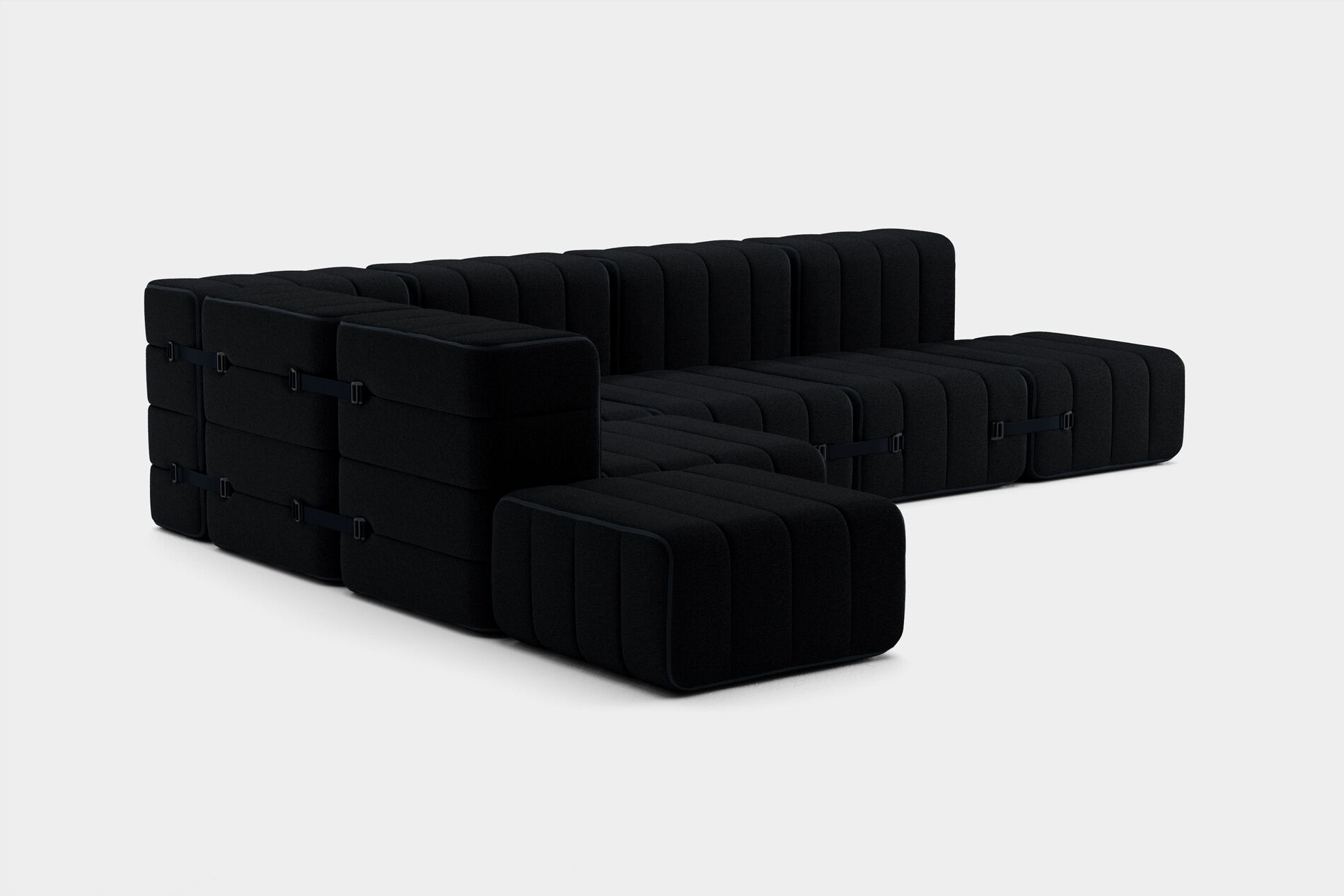 Модульный угловой диван из ткани AMBIVALENZ Curt ARCH-00083106 - Вид №39