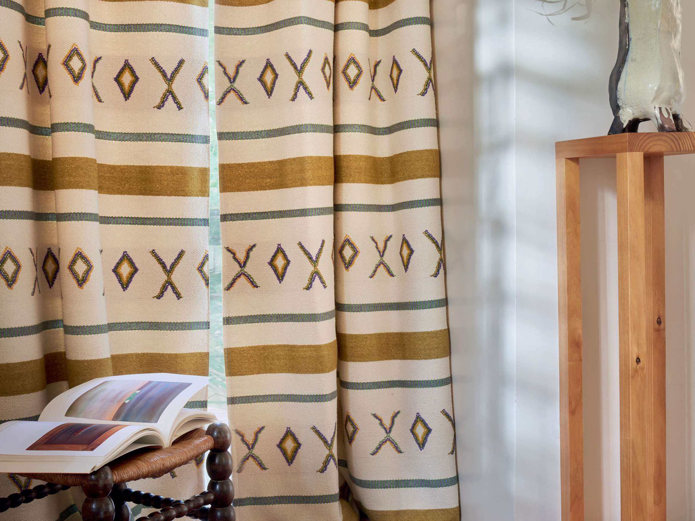 Хлопчатобумажная Жаккардовая ткань Élitis Menara ARCH-00044349