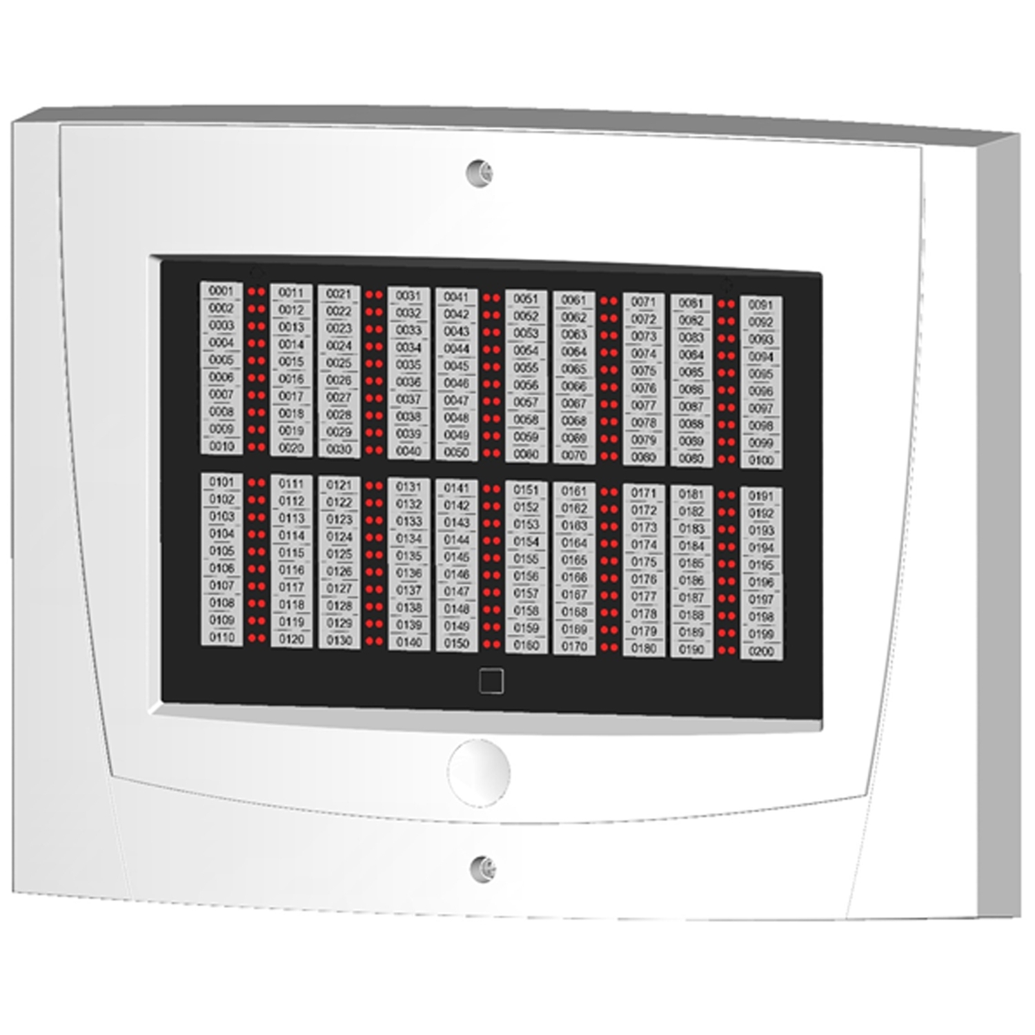 FFS00703849 ZLPX Sense Edition Светодиодная панель на 200 светодиодных индикаторов Schneider Electric Esmi fire detection panels 