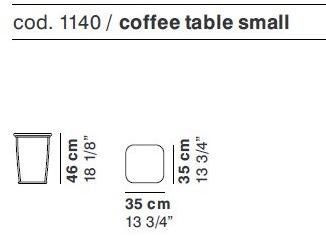 La Cividina Лакированный журнальный столик Bernard sun-id-1402358 - Вид №6
