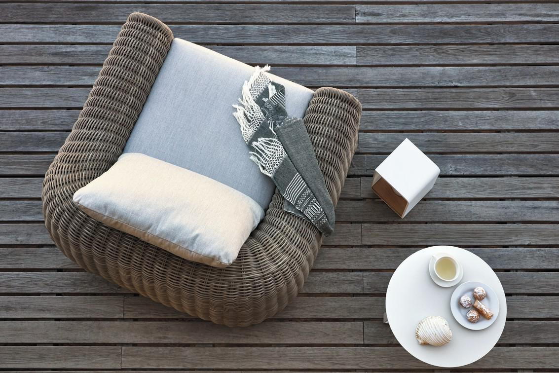 MNST121 Круглый стул шнур 6мм старый серый Manutti River - Вид №17