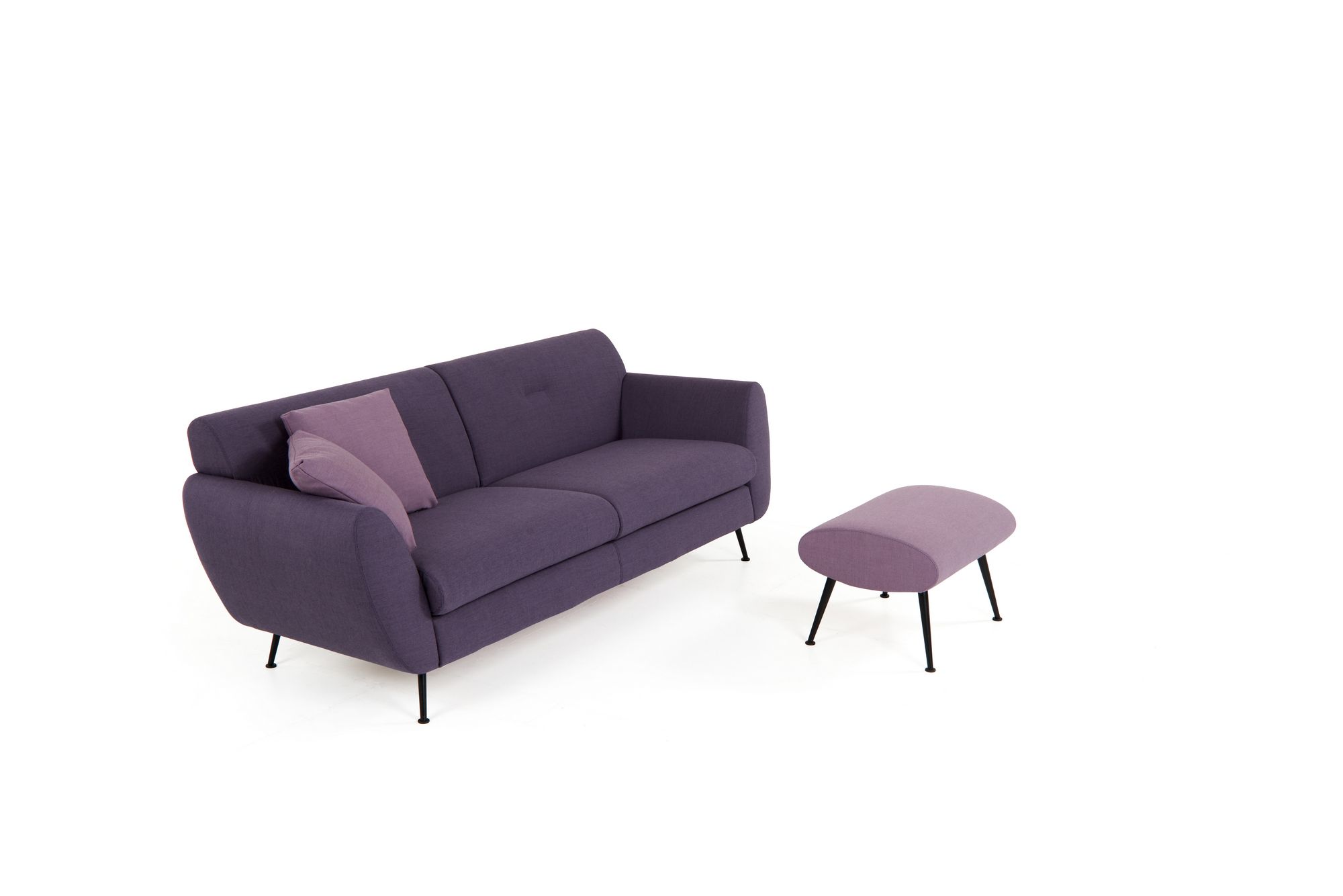 Прямоугольный бархатный пуф ESTEL GROUP Оливковый ARCH-00077474 - Вид №3