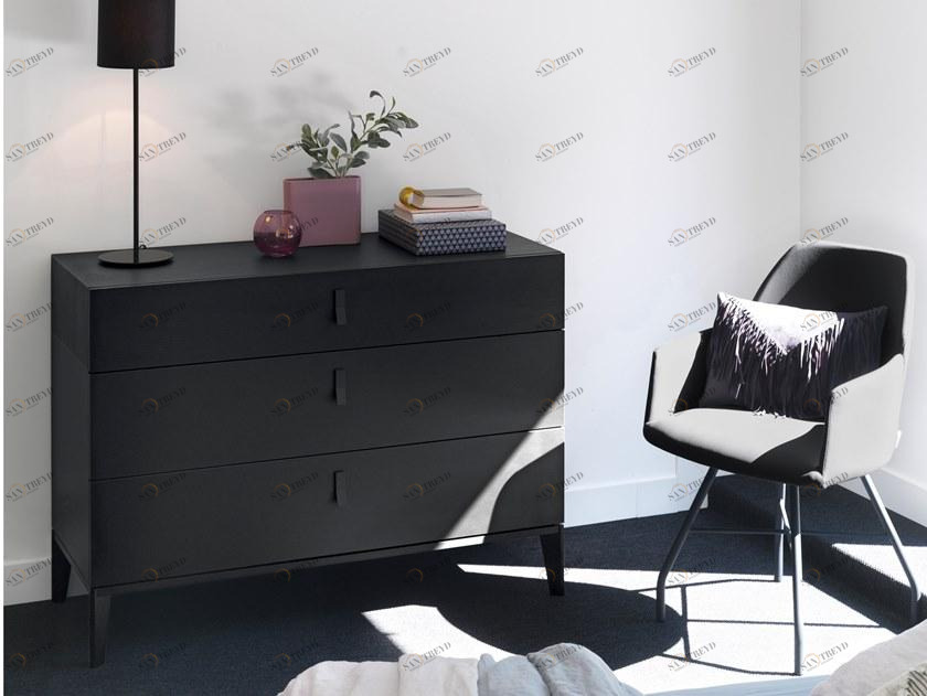 GAUTIER Комод из меламина со встроенными ручками Intense 1b41160