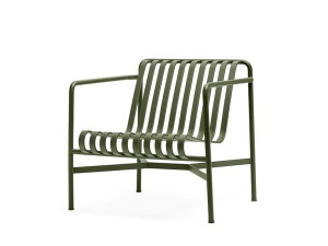 Стальное садовое кресло с подлокотниками