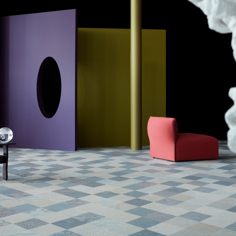 Bolon Diversity  Напольное покрытие виниловый пол Bouquet Blush  - Вид №3