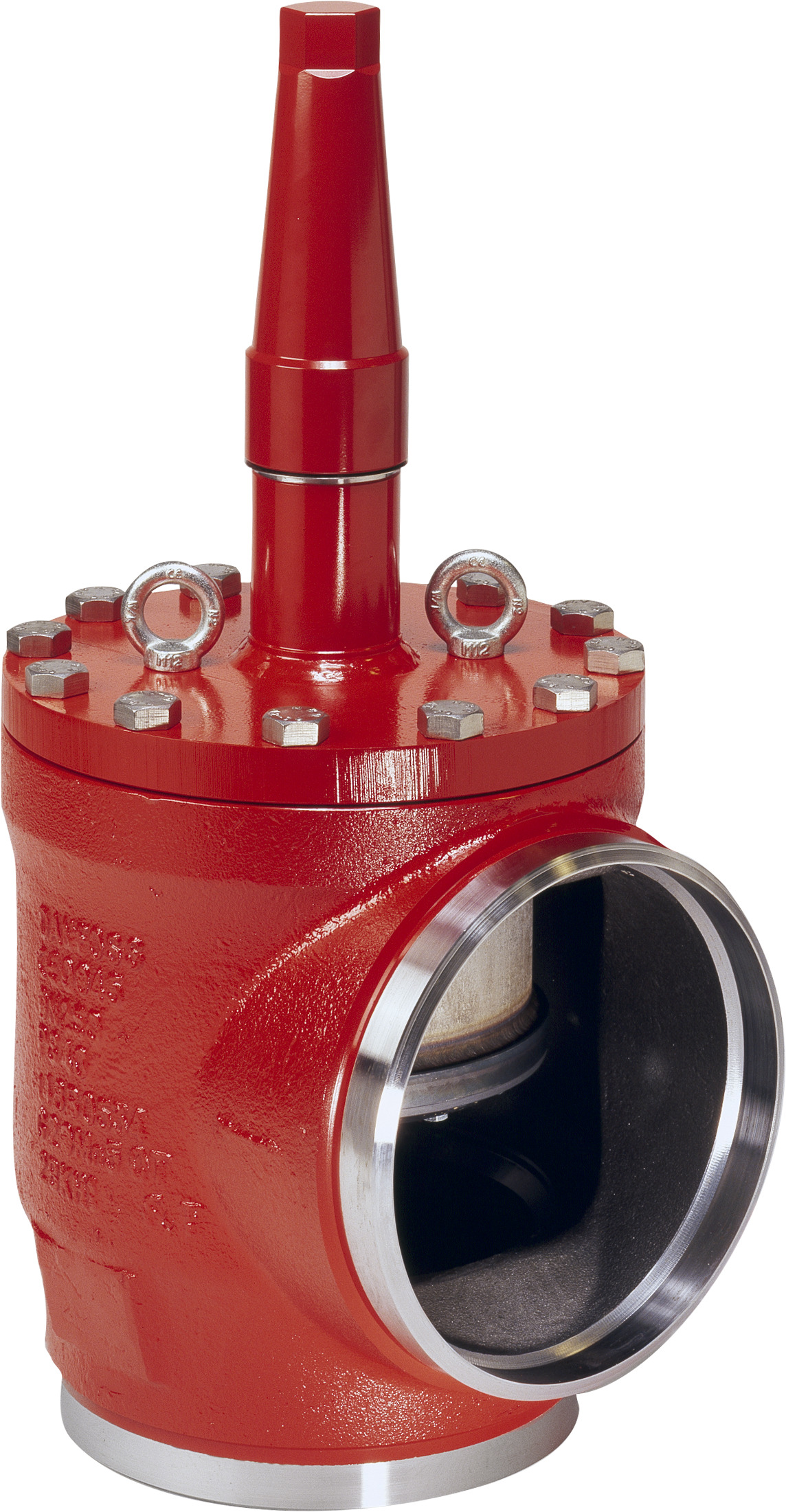 Danfoss SVA-DH — запорные клапаны для работы при большом перепаде давления SVA-DH 250 D ANG H-WHEEL Запорный клапан 148B3765  - Вид №4