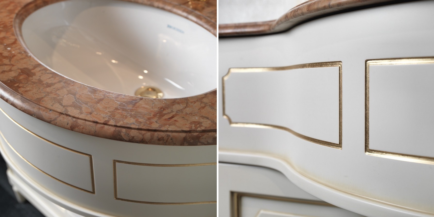 Мебель для ванной Luigi XVI comp#7 Eurodesign LUIGIXVICOMP7 - Вид №2