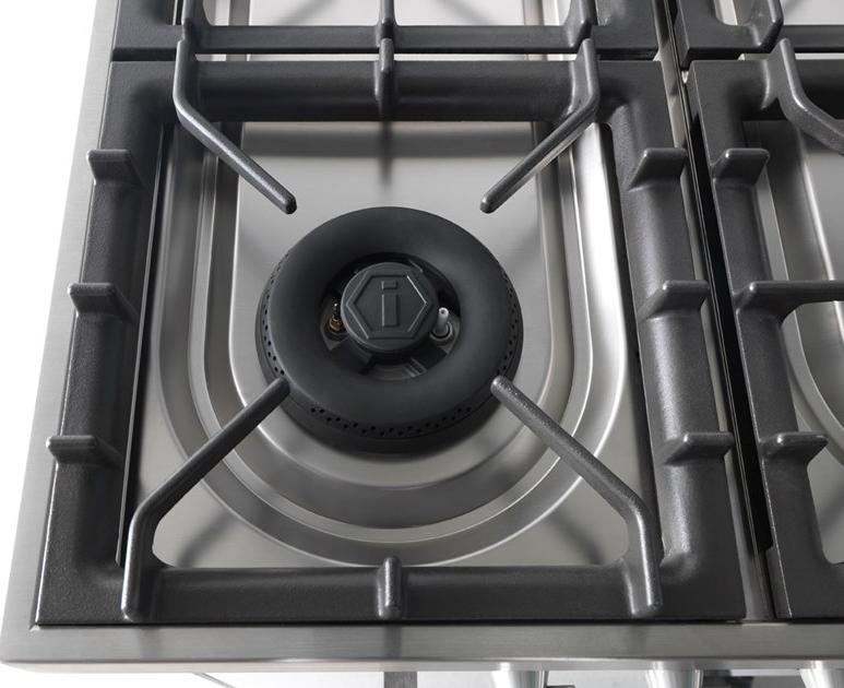 Ilve Отдельностоящая стальная кухня Professional plus P12w Santreyd  - Вид №18