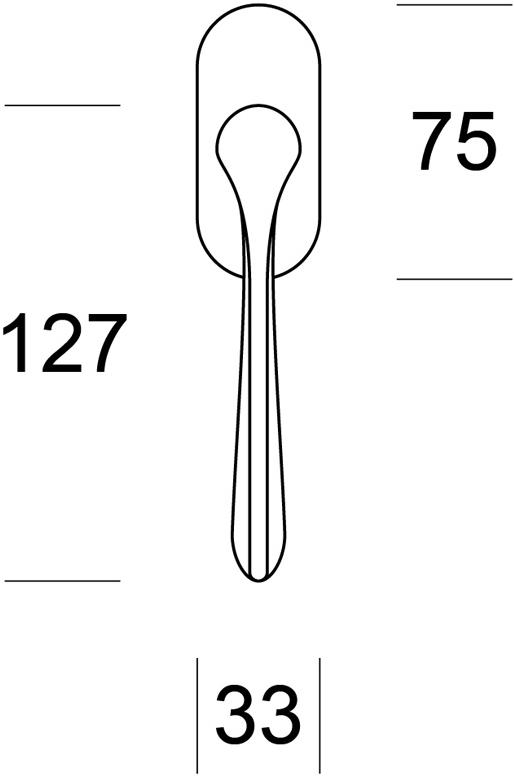 Ento Оконная ручка из латуни dk Dafne 6023 - Вид №1