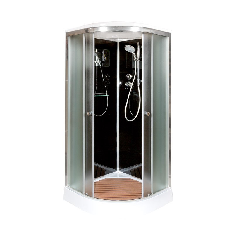 ЕМ4516 стандартная Душевая кабина DETO Серия EM B09S BLACK - Вид №17